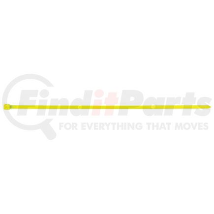 64428 by JJ KELLER - Zip Ties, Fluorescent Yellow, Nylon, Standard Duty, 11.8" x .19", .45 lbs.
