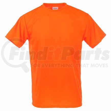 65080 by JJ KELLER - Safegear™ Hi-Visibility T-Shirt, Non-Certified, Orange, Non-ANSI, Large, Polyester