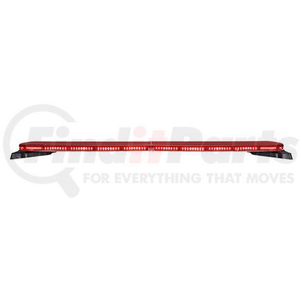 RLNT48-F3LR by FEDERAL SIGNAL - Reliant™ Light Bar, 48 in., Red/White, Red Dome, (5,6) White LED, Low Hook Mount
