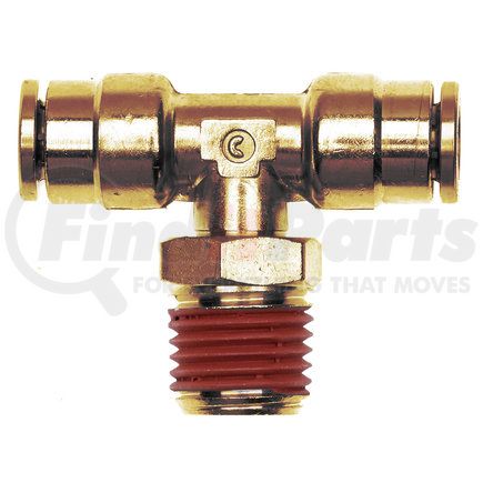 G31142-0402 by GATES - Hydraulic Coupling/Adapter - Air Brake Branch Tee to Male Pipe Swivel (SureLok)