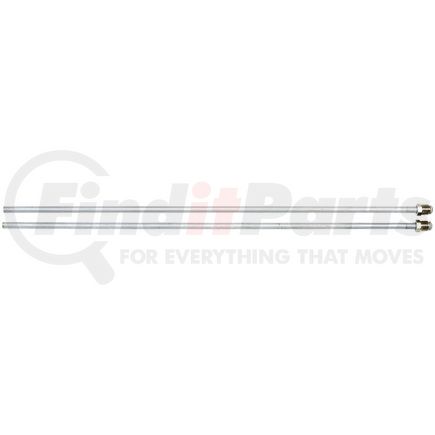 A45004-2406 by GATES - Aluminum Air Conditioning Tubing - Male SAE (Assembly Fabrication)