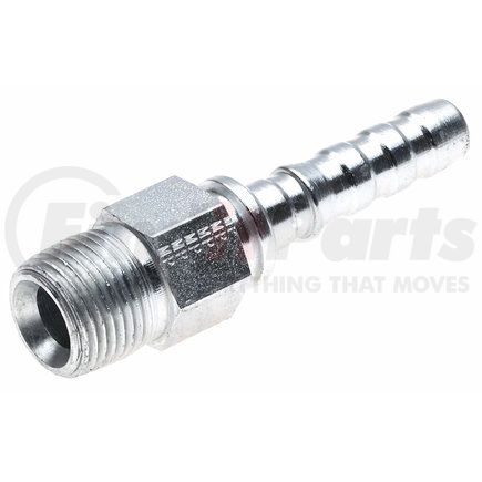 G17100-2020 by GATES - Hyd Coupling/Adapter- Male Pipe (NPTF - 30 Cone Seat) (Stainless Steel Braid)