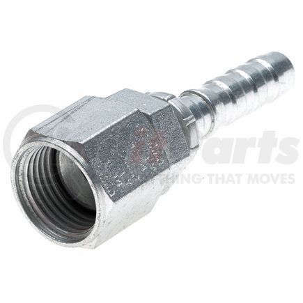 G17170-1616 by GATES - Hydraulic Coupling/Adapter - Female JIC 37 Flare Swivel (Stainless Steel Braid)