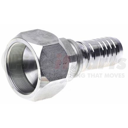 G18230-2424 by GATES - Female Flat-Face O-Ring Swivel Metric Hex (Stainless Steel Spiral)