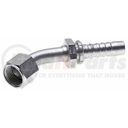 G20174-1620 by GATES - Hyd Coupling/Adapter- Female JIC 37 Flare Swivel - 45 Bent Tube (GlobalSpiral)