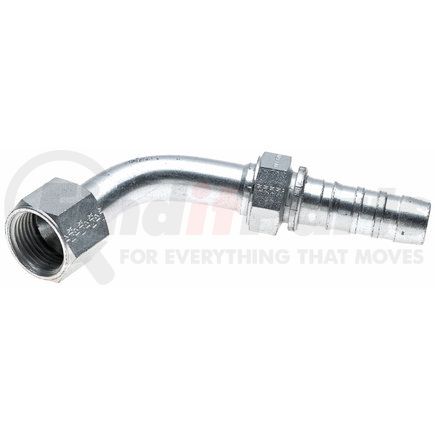 G20177-1212 by GATES - Hyd Coupling/Adapter- Female JIC 37 Flare Swivel - 60 Bent Tube (GlobalSpiral)