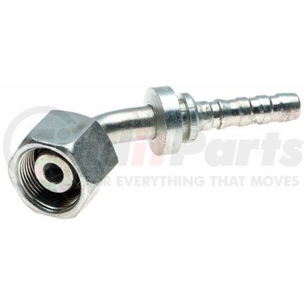 G20725-0614 by GATES - Female DIN 24 Cone Swivel-Heavy Series with O-Ring-45 Bent Tube (GlobalSpiral)