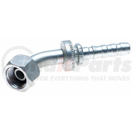 G20831-1212 by GATES - Female British Std Parallel Pipe O-Ring Swivel-45 Bent Tube (GlobalSpiral)