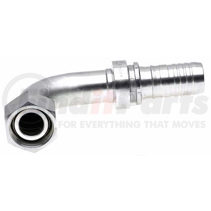 G22832-2424 by GATES - Female British Standard Parallel Pipe O-Ring Swivel - 90 Bent Tube