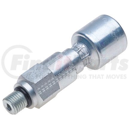 G25121-0808 by GATES - Hydraulic Coupling/Adapter - Male O-Ring Boss Swivel (MegaCrimp)