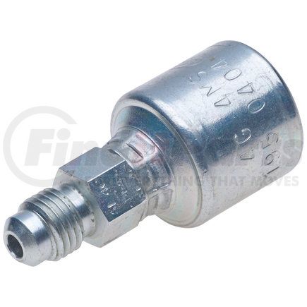 G25195-0810 by GATES - Hydraulic Coupling/Adapter - Male SAE 45 Flare (MegaCrimp)