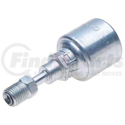 G25500-0403 by GATES - Hydraulic Coupling/Adapter - SAE Male Inverted Swivel (MegaCrimp)