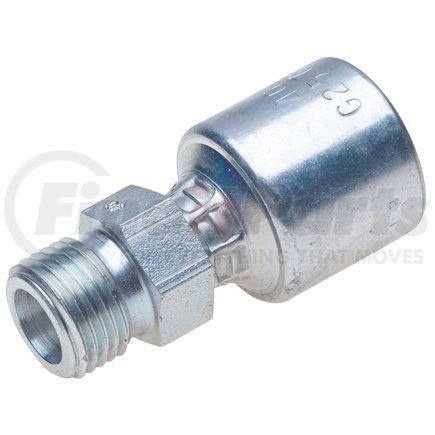 G25715-0410 by GATES - Hydraulic Coupling/Adapter - Male DIN 24 Cone - Heavy Series (MegaCrimp)