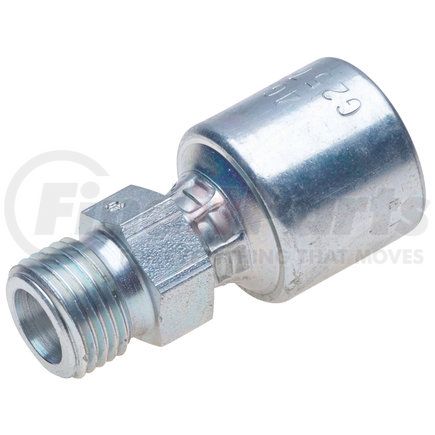 G25715-2038 by GATES - Hydraulic Coupling/Adapter - Male DIN 24 Cone - Heavy Series (MegaCrimp)