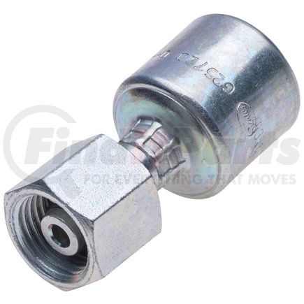G25720-0612X by GATES - Female DIN 24 Cone Swivel - Heavy Series with O-Ring (MegaCrimp)