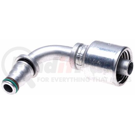 G25972-0808X by GATES - Hydraulic Coupling/Adapter - Male Quick-Lok High - 90 Bent Tube (MegaCrimp)