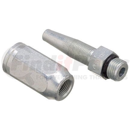 G27120-0808 by GATES - Hydraulic Coupling/Adapter - Male O-Ring Boss (Type T for G1 Hose - 1 Wire)
