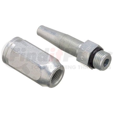 G27120-0608 by GATES - Hydraulic Coupling/Adapter - Male O-Ring Boss (Type T for G1 Hose - 1 Wire)