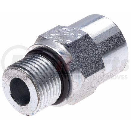 G25974-0404 by GATES - Female Quick-Lok High to Male O-Ring Boss Adapter (MegaCrimp)