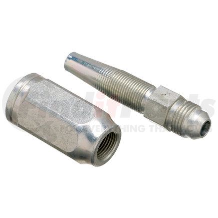 G27165-0606 by GATES - Hydraulic Coupling/Adapter - Male JIC 37 Flare (Type T for G1 Hose - 1 Wire)