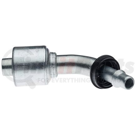 G25981-0808 by GATES - Hydraulic Coupling/Adapter - Male Quick-Lok Low - 45 Bent Tube (MegaCrimp)