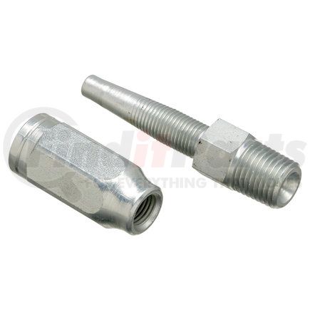 G27100-0404 by GATES - Male Pipe (NPTF - 30 Cone Seat) (Type T for G1 Hose - 1 Wire)