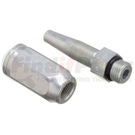 G27120-0606 by GATES - Hydraulic Coupling/Adapter - Male O-Ring Boss (Type T for G1 Hose - 1 Wire)