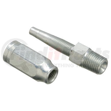 G27100-0808 by GATES - Male Pipe (NPTF - 30 Cone Seat) (Type T for G1 Hose - 1 Wire)