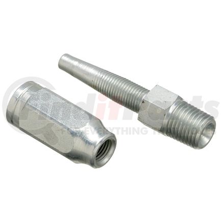 G27100-0812 by GATES - Male Pipe (NPTF - 30 Cone Seat) (Type T for G1 Hose - 1 Wire)