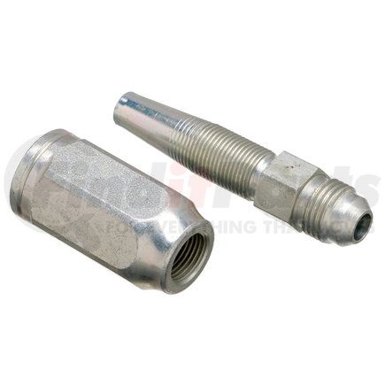 G27165-1212 by GATES - Hydraulic Coupling/Adapter - Male JIC 37 Flare (Type T for G1 Hose - 1 Wire)