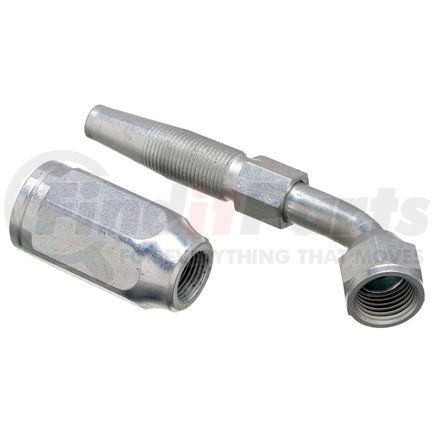 G27175-0404 by GATES - Female JIC 37 Flare Swivel - 45 Bent Tube (Type T for G1 Hose - 1 Wire)
