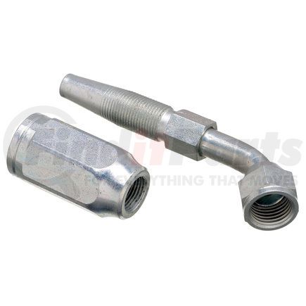 G27175-0606 by GATES - Female JIC 37 Flare Swivel - 45 Bent Tube (Type T for G1 Hose - 1 Wire)
