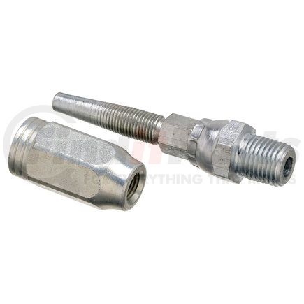 G28105-0404 by GATES - Male Pipe Swivel (NPTF - without 30 Cone Seat) (Type T for G2 Hose - 2 Wire)