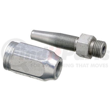 G28120-0608 by GATES - Hydraulic Coupling/Adapter - Male O-Ring Boss (Type T for G2 Hose - 2 Wire)