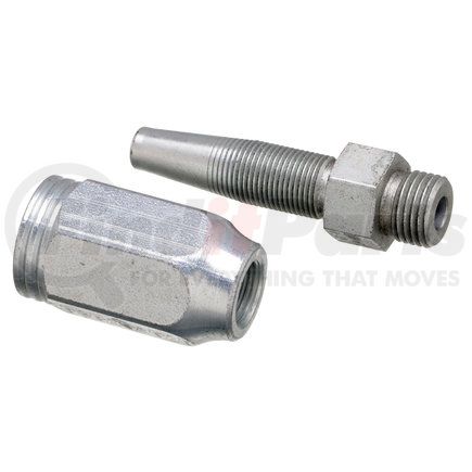 G28120-0808 by GATES - Hydraulic Coupling/Adapter - Male O-Ring Boss (Type T for G2 Hose - 2 Wire)