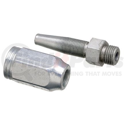 G28120-0810 by GATES - Hydraulic Coupling/Adapter - Male O-Ring Boss (Type T for G2 Hose - 2 Wire)