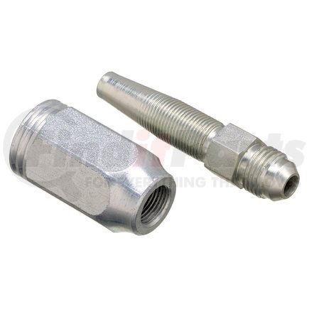 G28165-0810 by GATES - Hydraulic Coupling/Adapter - Male JIC 37 Flare (Type T for G2 Hose - 2 Wire)