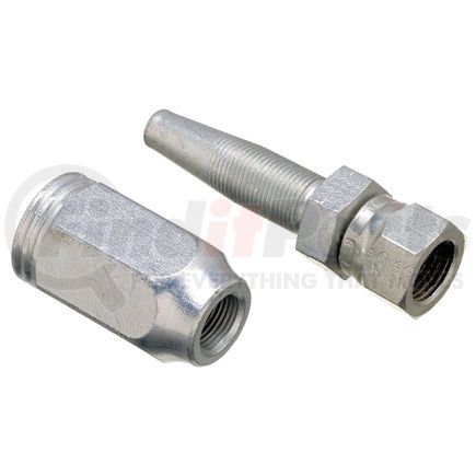 G28170-0808 by GATES - Hyd Coupling/Adapter- Female JIC 37 Flare Swivel (Type T for G2 Hose - 2 Wire)