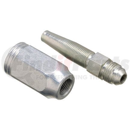 G28165-1212 by GATES - Hydraulic Coupling/Adapter - Male JIC 37 Flare (Type T for G2 Hose - 2 Wire)