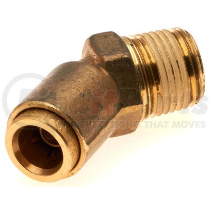 G31102-0604 by GATES - Hydraulic Coupling/Adapter - Air Brake to Male Pipe - 45 (SureLok)