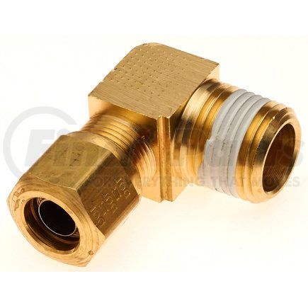 G32104-0404 by GATES - Hyd Coupling/Adapter- Air Brake to Male Pipe - 90 (Nylon Tubing Compression)