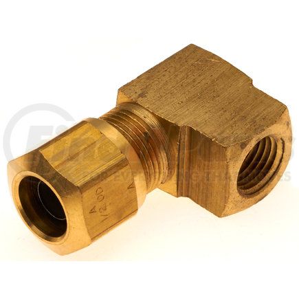 G32154-0606 by GATES - Hyd Coupling/Adapter- Air Brake to Female Pipe - 90 (Nylon Tubing Compression)