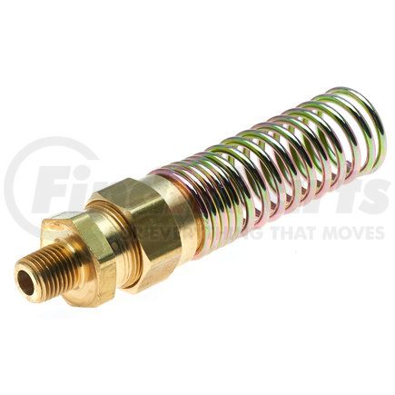 G33110-0806 by GATES - Air Brake to Male Pipe with Spring Guard Coupling for Rubber Hose
