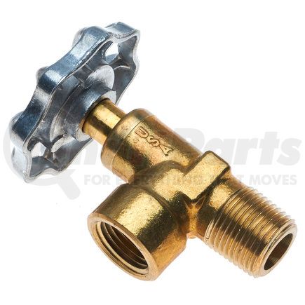 G33630-0608 by GATES - Hyd Coupling/Adapter- Truck Valve 90 - Male Pipe to Female Pipe Branch (Valves)