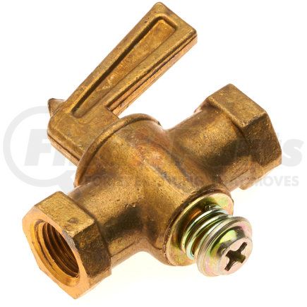 G33715-0202 by GATES - Hyd Coupling/Adapter- Shut-off Cock - Female Pipe to Female Pipe Run (Valves)
