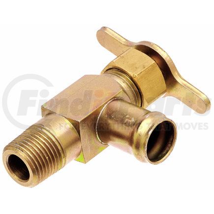 G33823-1006 by GATES - Hyd Coupling/Adapter- Drain Cock 90 - Single Bead to Male Pipe - Long (Valves)