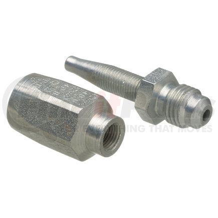 G34195-0606 by GATES - Hyd Coupling/Adapter- Male SAE 45 Flare - Steel (C5CXH, C5C, C5D and C5M Hose)