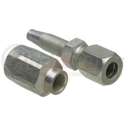 G34510-1010 by GATES - SAE Male Flareless Assembly - Steel (C5CXH, C5C, C5D and C5M Hose)