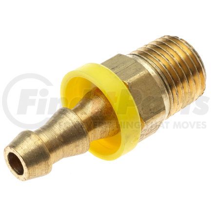 G36100-0402 by GATES - Hydraulic Coupling/Adapter - Male Pipe with Cone Seat (LOC and LOL Hose)