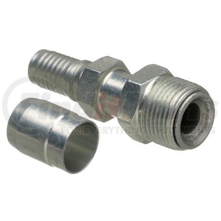 G40500-0505 by GATES - Hydraulic Coupling/Adapter - SAE Male Inverted Swivel - Steel (C14)